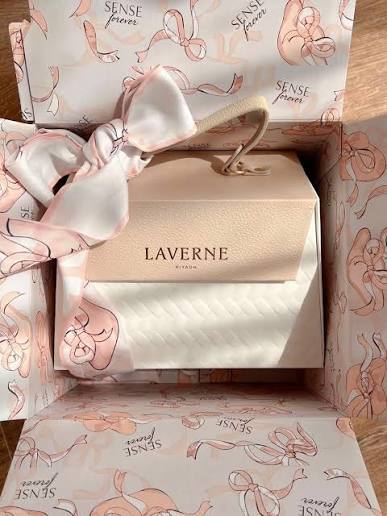 Laverne Sense Forever Eau de Parfum unisex fragrance bottle by Laverne on white background