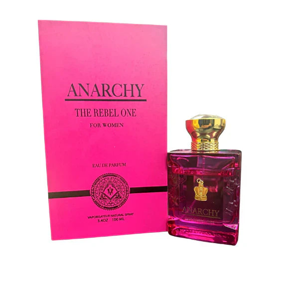 Macarena Anarchy The Rebel One W Eau de Parfum 100ml 3.4oz bottle and box