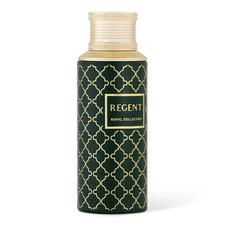 Maison Asrar Regent green and gold unisex fragrance