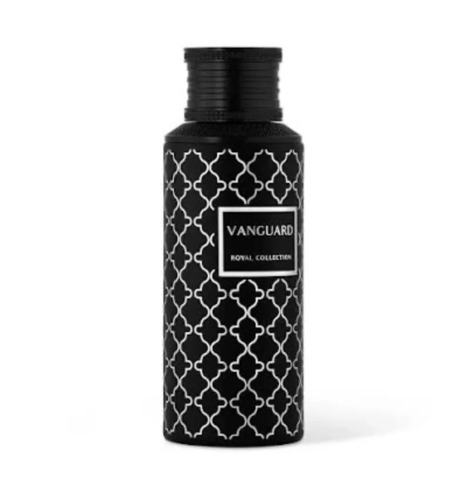 Maison Asrar Vanguard Royal Collection Eau de Parfum 100 ml unisex fragrance bottle and box