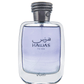 Shop Rasasi Hawas for Him Eau de Parfum 100ml a fresh and masculine fragrance with bergamot, cinnamon, ambergris, and musk. Long-lasting aquatic-oriental scent.