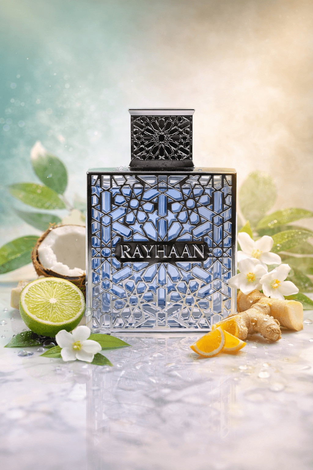 Rayhaan Aquatica Eau de Parfum 100ml bottle and box