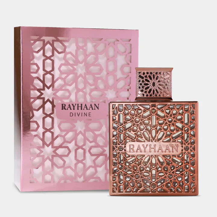 Rayhaan Divine Eau de Parfum 100ml 3.4oz bottle and box
