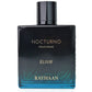 Rayhaan Nocturno Elixir Eau de Parfum 100ml black and blue bottle