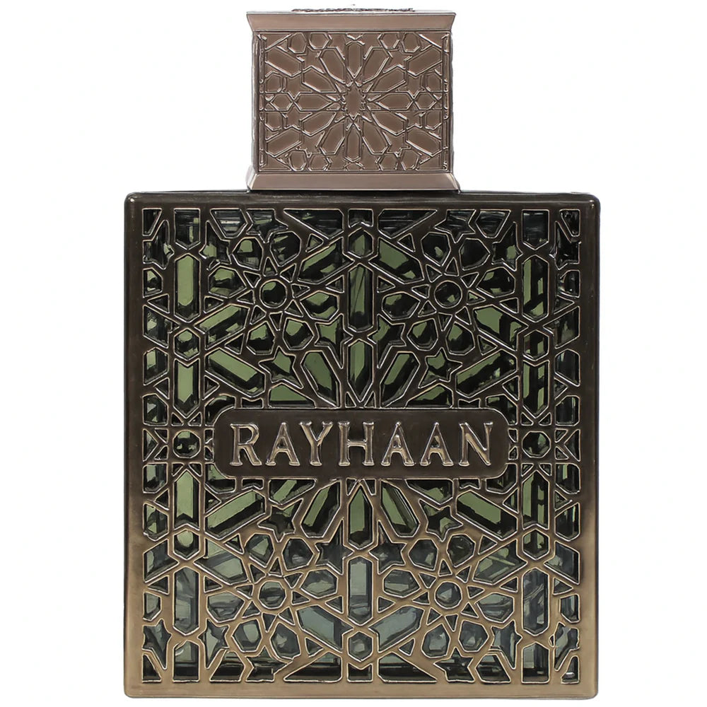 Rayhaan Terra unisex eau de parfum 100ml bottle and box
