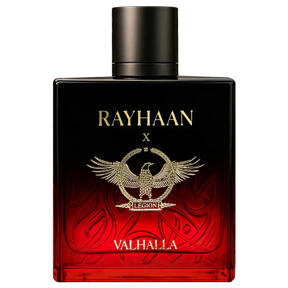 Rayhaan Valhalla Eau de Parfum 100ml bottle and box