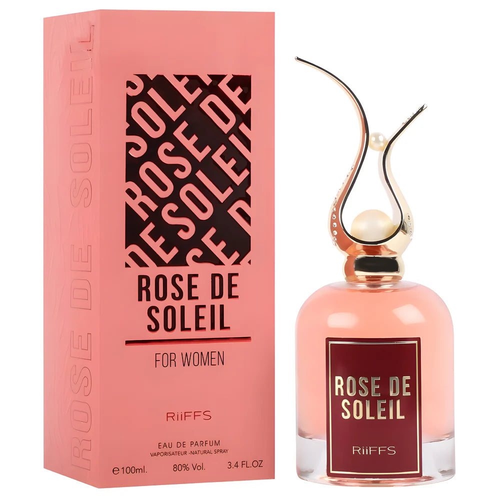 RiiFFS Rose De Soleil Eau de Parfum 100ml women floral rose perfume bottle and box