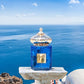Santorini by Matin Martin unisex perfume showing front view of the bottle with luxury packaging