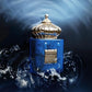 Santorini by Matin Martin unisex perfume showing front view of the bottle with luxury packaging
