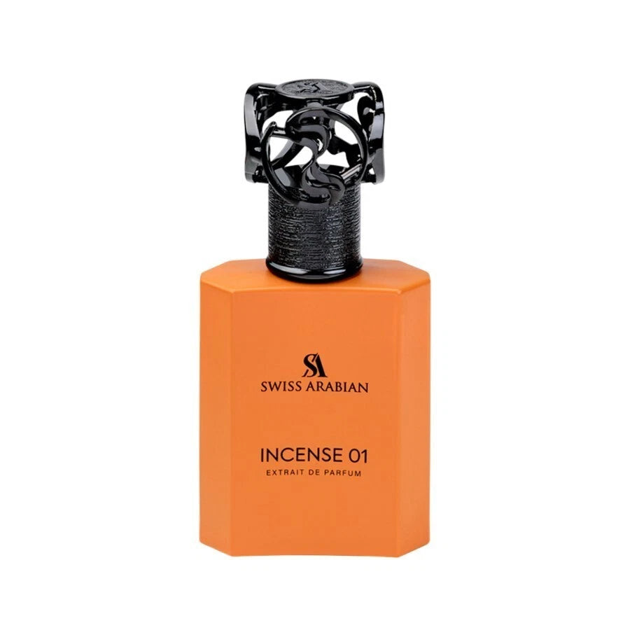 Swiss Arabian Incense 01 Extrait de Parfum 50ml 1.7oz bottle and box
