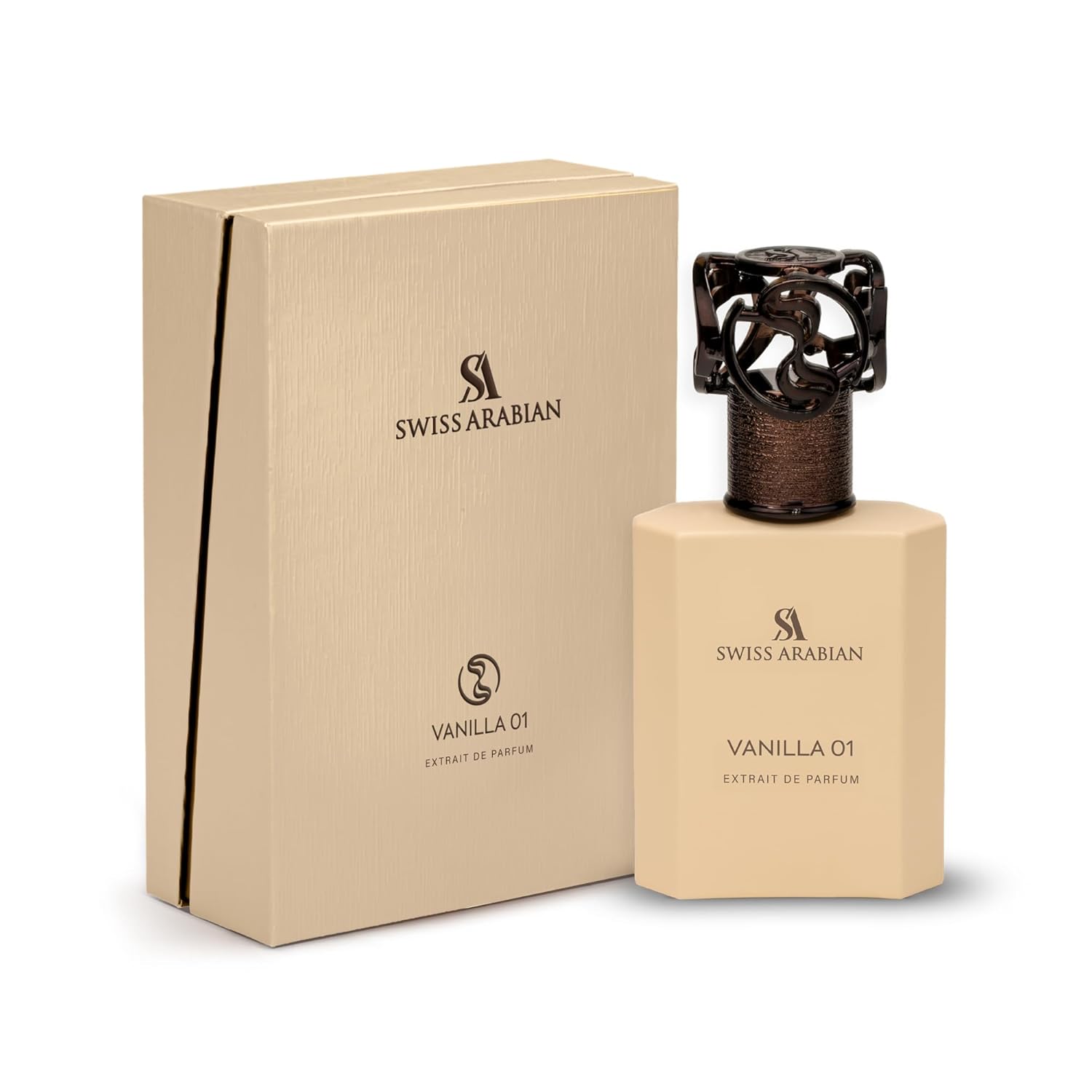 Swiss Arabian Vanilla 01 Extrait de Parfum 50ml 1.7oz bottle and box