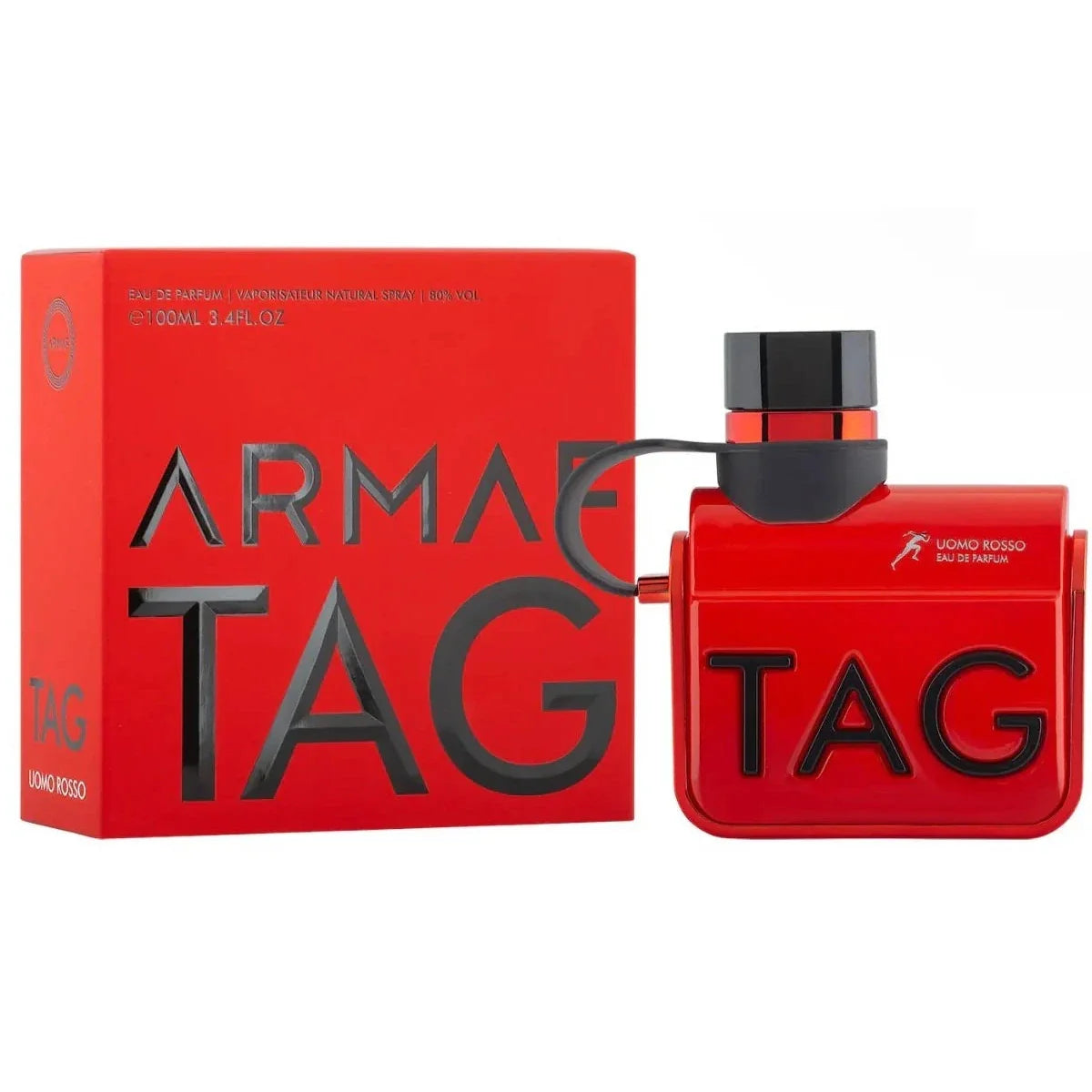 Armaf Tag Uomo Rosso Eau de Parfum for men red bottle spicy oriental fragrance