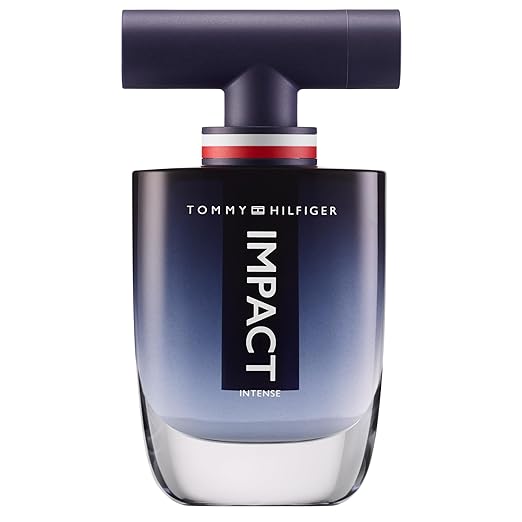 Tommy Hilfiger Impact Intense EDP 3.4 oz + 0.14 oz Travel Spray for Men — red apple, chestnut, cardamom, akigalawood & cedar