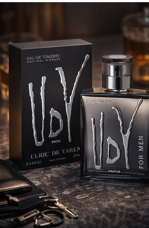 UDV For Men Eau de Toilette by Ulric de Varens 100ml classic fresh aromatic men’s fragrance bottle with box