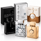 Armaf Club de Nuit Intense Man Sillage and Milestone 3-piece fragrance bundle with bottles and retail boxes