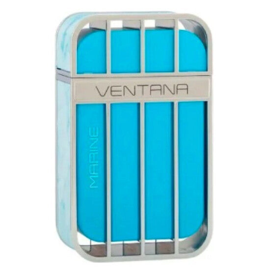 Armaf Ventana Marine 3.4 oz Eau de Parfum – unisex aquatic fragrance bottle on white background
