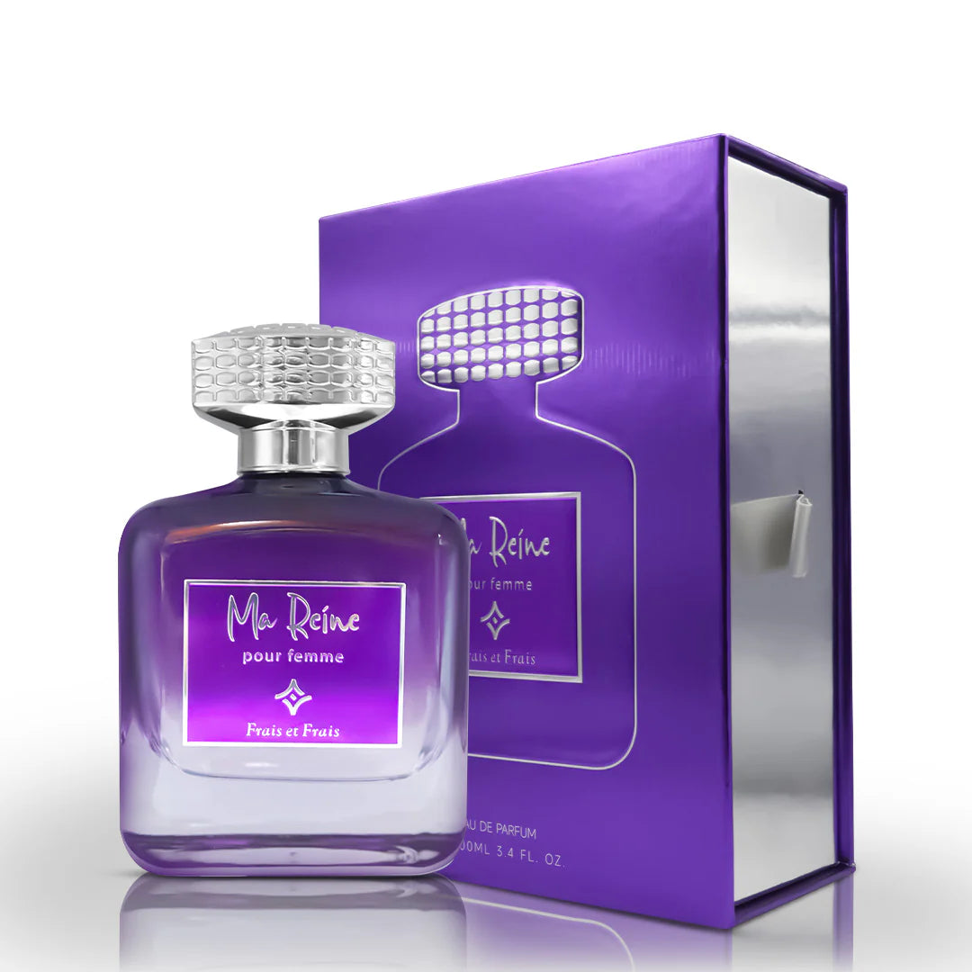 Frais et Frais Ma Reine 3.4 oz Eau de Parfum for women bottle on white background