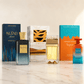 Khadlaj Island Dreams Armaf Dunescape and Anfar Midnight Frost Tangerine 3-piece fragrance bundle
