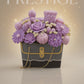 Shop Bloom Treasure, a premium handmade candle box crafted with soy wax floral designs. A unique luxury gift and home décor centerpiece.