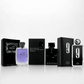 Rasasi Hawas Armaf Club de Nuit Intense Man and Afnan 9PM three-piece men’s fragrance bundle