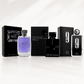 Rasasi Hawas Armaf Club de Nuit Intense Man and Afnan 9PM three-piece men’s fragrance bundle