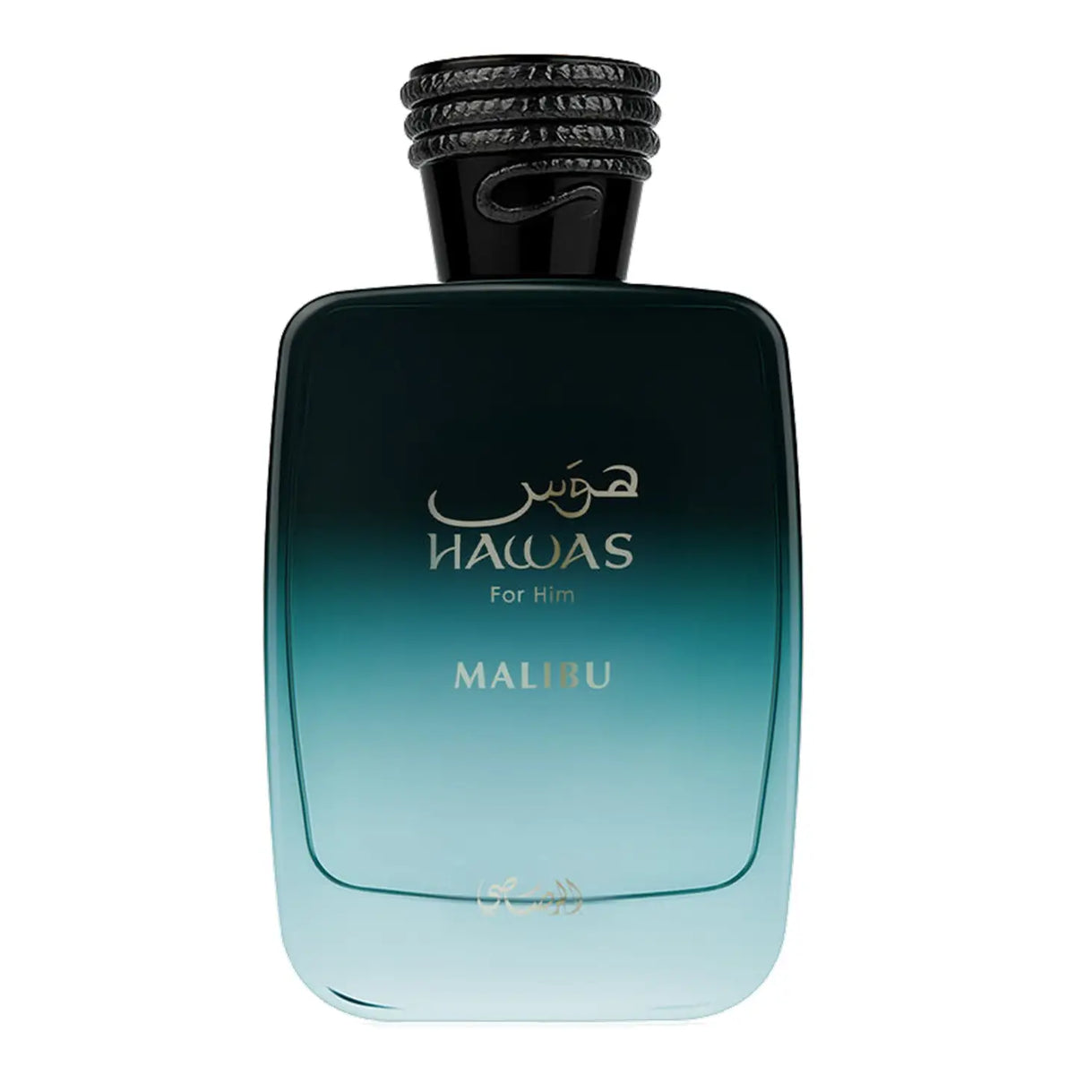 Rasasi Hawas Malibu For unisex Eau de Parfum 100 ml bottle and retail box