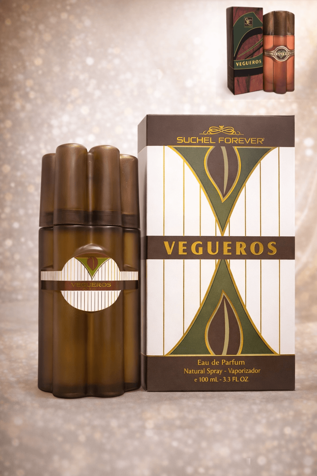 Vegueros Eau de Parfum for Men 100 mL by Suchel Forever