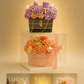 Bloom Treasure – Premium Floral Candle Box (Handmade) 100% Soy Wax